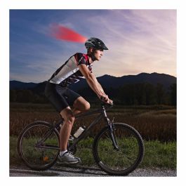 Casco bicicleta con leds rojos talla m 55 - 58 cm Casco bicicleta con leds rojos talla m 55 - 58 cm