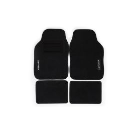 Set de Alfombrillas para Coche Dunlop Universal 4 Piezas Negro