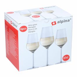 Set 6 copas de vino blanco 37cl alpina Precio: 14.95000012. SKU: B15VPSK6FX