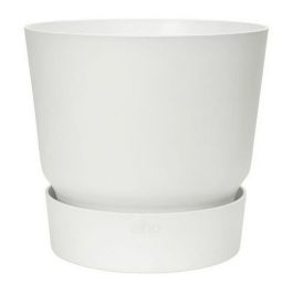 Maceta Elho Greenville Redonda Blanco Plástico (Ø 29,5 x 27,8 cm) Precio: 42.95000028. SKU: S7148985
