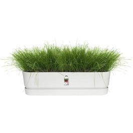 Jardinera Elho Blanco 70 cm Plástico