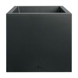 Maceta Elho Negro Ø 39 cm Plástico Cuadrado Moderno