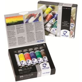 Talens Van Gogh Set De Iniciación Pintura Al Óleo De 6 Tubos De 20 mL Colores Surtidos