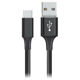 Cable USB A a USB C Goms Negro Precio: 5.94999955. SKU: S6502479