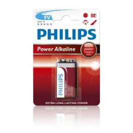 Pila Alcalina Philips Batería 6LR61P1B/10 9V 6LR61