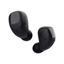 Auriculares Bluetooth Trust Nika Compact con estuche de carga/ Autonomía 8h/ Negros