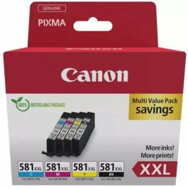 Canon Tinta Ecopack Bk - C - M - Y - Pixma Ts6251, Ts6350, Ts6351, Ts705, Ts8252, Ts8350, Ts8351, Ts8352, Ts9550, Ts9551- Cli581XXL Precio: 89.69000007. SKU: B1H5VTW2SR