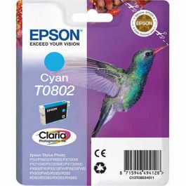 Cartucho de Tinta Original Epson C13T08024011 Cian Precio: 19.49999942. SKU: S8405292