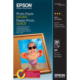 Pack de Tinta y Papel Fotográfico Epson C13S042538 A4 20 Hojas (1 unidad) Precio: 19.49999942. SKU: B1EGJ2RCV9