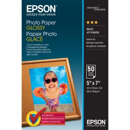 Papel Fotográfico Brillante Epson C13S042545 50 Hojas 13 x 18 cm (1 unidad) Precio: 16.50000044. SKU: B1FKXGDZH5