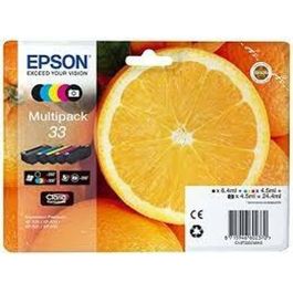 Epson Multipack 33 Cartuchos de Tinta Multipack 5 Colores Naranja para Expression Home Xp-530 Precio: 99.50000005. SKU: B18ATKEVKN
