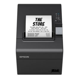 Impresora de Tickets Epson TM-T20III/ Térmica/ Ancho papel 80mm/ Ethernet/ Negra