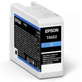 Cartucho de Tinta Original Epson C13T46S200 25 ml Azul Negro Cian Precio: 43.3058994192. SKU: B19Y3YL376