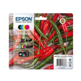 Epson Tinta Multipack Bk - C - M - Y Xp-5200, 5205 - Wf-2960Dwf, 2965Dwf - 503XL Precio: 68.99721653. SKU: S8423522