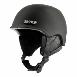 Casco de Esquí Sinner Fortune Negro Unisex 52-54 cm