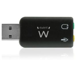 Adaptador de Sonido USB Ewent EW3751 USB 2.0