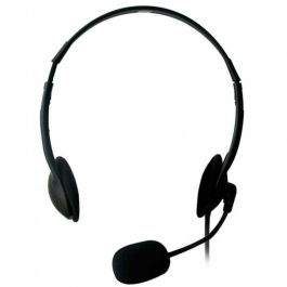 Ewent EW3563 auricular y casco Auriculares Diadema Conector de 3,5 mm Negro