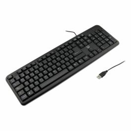 Teclado Ewent EW3109 PS/2 USB Negro