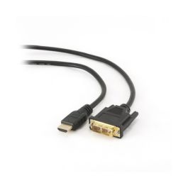 Cable HDMI a DVI GEMBIRD CC-HDMI-DVI-6 1,8 m Negro