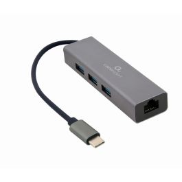 Hub USB GEMBIRD A-CMU3-LAN-01 Gris Precio: 25.95000001. SKU: B12VNJQSBT