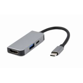 Hub USB GEMBIRD A-CM-COMBO3-02 Plateado Precio: 21.95000016. SKU: B14EFD8E68