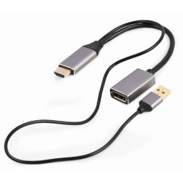 Adaptador DisplayPort a HDMI GEMBIRD A-HDMIM-DPF-02 Negro 4K Ultra HD Precio: 57.4749994918. SKU: S5616406