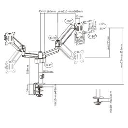 Soporte de Mesa para Pantalla GEMBIRD