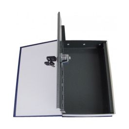 Caja de seguridad en forma de Libro Bensontools 24 x 15,5 x 5,5 cm Negro Acero