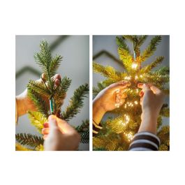 Guirnalda micro led exterior blanco calido para arbol de 180cm 6,8m (largo)