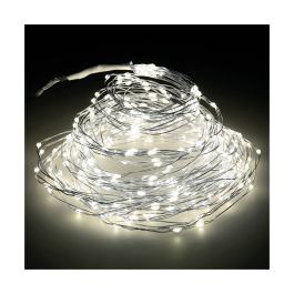 Lumineo Guirnalda Micro LED para Árbol de 180 cm, 408 Leds, Luz Cálida, Exterior IP44, Cable Verde, Temporizador 8h