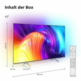 Smart TV Philips 43PUS8507 WI-FI 43" 4K Ultra HD LED Smart TV Philips 43PUS8507 WI-FI 43" 4K Ultra HD LED