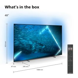 Smart TV Philips 48OLED707/12 48" WI-FI 4K Ultra HD OLED