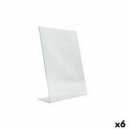 Cartel Securit Transparente Con soporte 32 x 21,2 x 8,1 cm