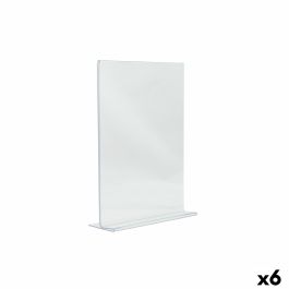 Cartel Securit Transparente Con soporte 30 x 21 x 8,5 cm