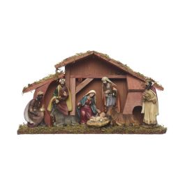 Nacimiento belen 8 figuras 15cm 38x13x25cm Nacimiento belen 8 figuras 15cm 38x13x25cm