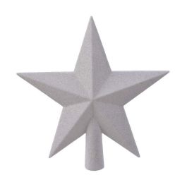 Estrella blanca para arbol de navidad 19x4,2x19cm Precio: 2.98999954. SKU: S7903783