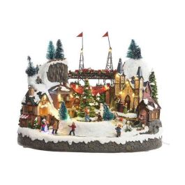 Lumineo Pueblo Navideño con Luz, Música y Movimiento para Interior, 35.5 x 22 x 30.5 cm Precio: 128.95000008. SKU: B19Z7T4XHV