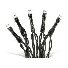 Guirnalda a pilas multifuncion 96 leds cable negro luz blanco frio 7,5m Precio: 4.49999968. SKU: S7905414