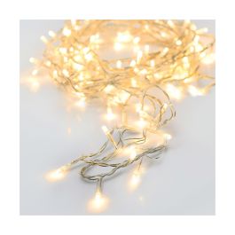 Guirnalda a pilas multifuncion 96 leds cable transparente luz blanco calido 7,5m Precio: 5.50000055. SKU: B1BYQ6RYPW