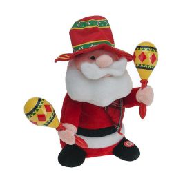 Muñeco papa noel con movimiento y sonido 16x20x32cm Precio: 22.68999986. SKU: S7902285