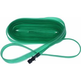 Manguera de irrigacion con conector. microperforada. color verde 25mm 7,5m progarden