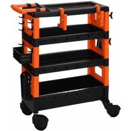 Carro de herramientas FX Tools Negro Naranja Polipropileno (68 x 35 x 87,5 cm) Precio: 60.95000021. SKU: B1BE7PTSZH
