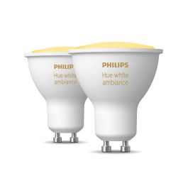 Foco LED Philips 929001953310 Blanco G GU10 (2200K) (6500 K) (2 Unidades) Precio: 55.94999949. SKU: S7808920