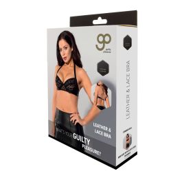 Conjunto de Lencería Guilty Pleasure Negro (XL)