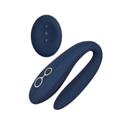 Vibrador para Parejas Dream Toys Goddess Collection Azul