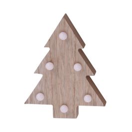 Figura de madera decorativa motivos navidad con led 10x3x13cm colores / modelos surtidos