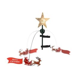 Estrella con led para coronar árbol de navidad con movimiento. 22x8x51cm Precio: 38.59000002. SKU: B1CE9SL9LY