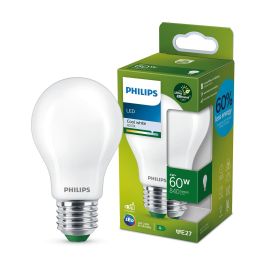 Bombilla ultra efficient led classic 4w 840im e27 4000k, ø6x10,4cm, philips