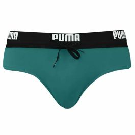 Bañador Hombre Puma Swim Logo Brief Verde oscuro