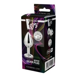 Plug Anal Dream Toys Gleaming Love Plateado